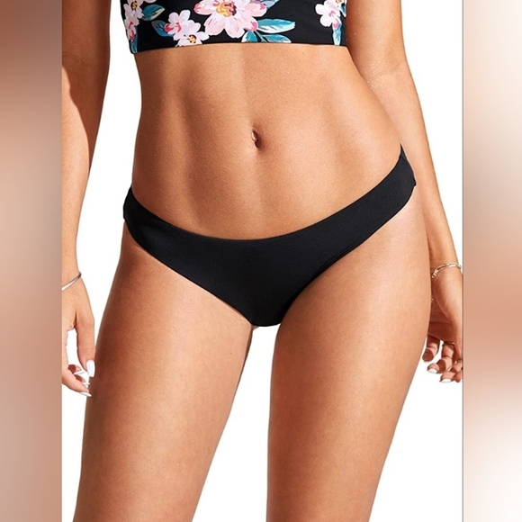 CRZ YOGA Other - NWT CRZ YOGA Black Low Waisted Cheeky Bikini Bottom Size Small (4/6)